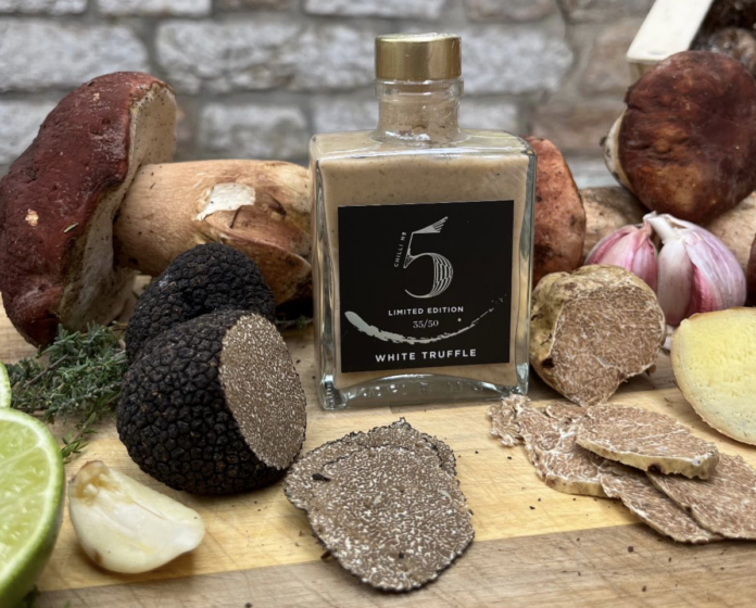 Magnificent Flavor: White Truffle Hot Sauce from Chilli No. 5 Unveils Limited Award-Winning Hot Sauce