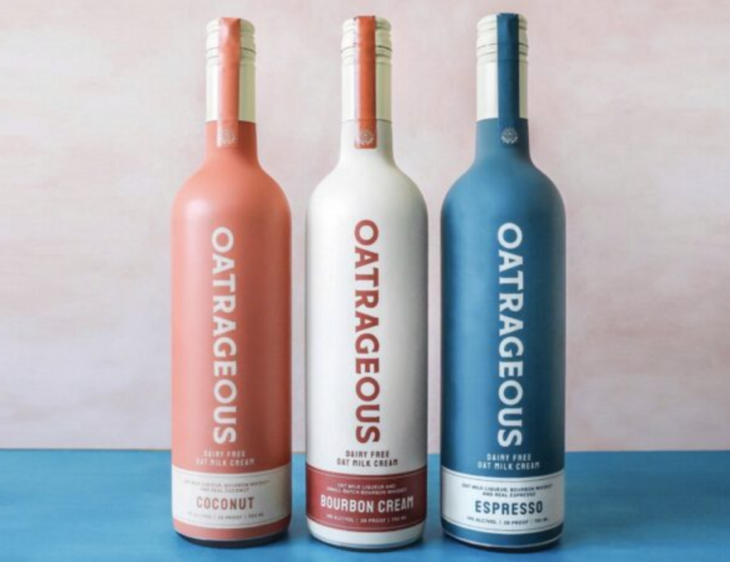 LA wants “Indulgence without compromise” Dairy-free, plant-based: OATRAGEOUS Oat Milk Liqueur